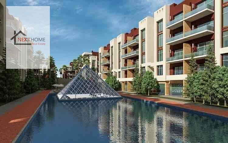 Apartment Ready to Move lowMarket Price 180 m for Sale in Promenade Compound Prime Location Landscape View New Cairo Fifth Settlement Just Minutes – pohled 3