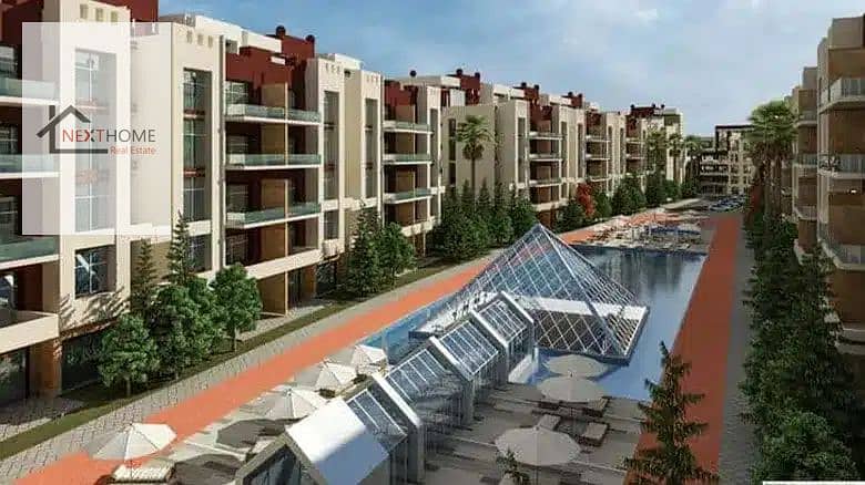Apartment Ready to Move lowMarket Price 180 m for Sale in Promenade Compound Prime Location Landscape View New Cairo Fifth Settlement Just Minutes – pohled 6