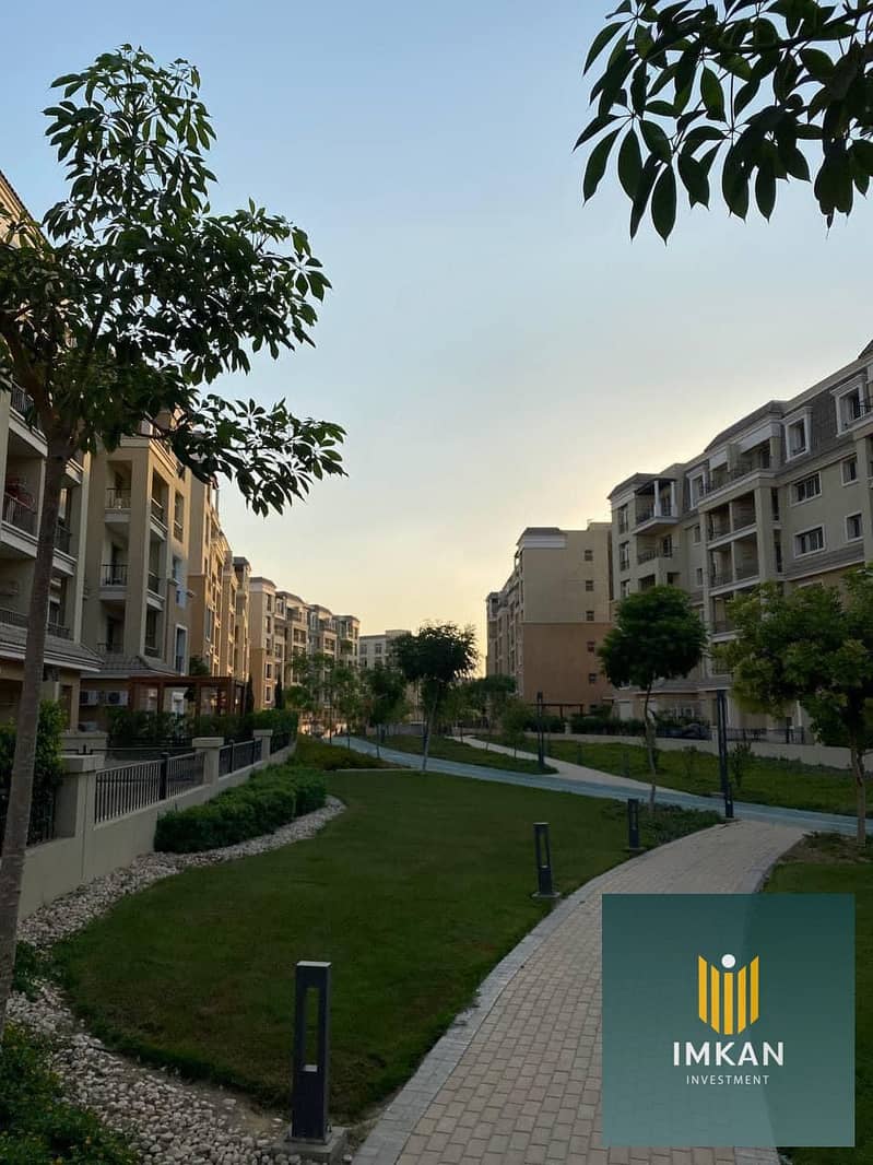 apartment for sale prime location in sarai new cairo compound – pohled 3