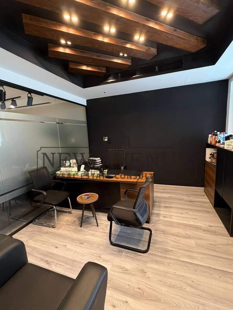 OFFICE 250 SQM FULLY FINISHED AND FURNISHED IN NEW CAIRO WITH LOWEST PRICE - Widok 5