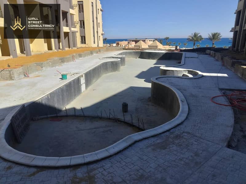 Fully furnished chalet for sale, directly on the sea, in the heart of Ain Sokhna - Widok 6