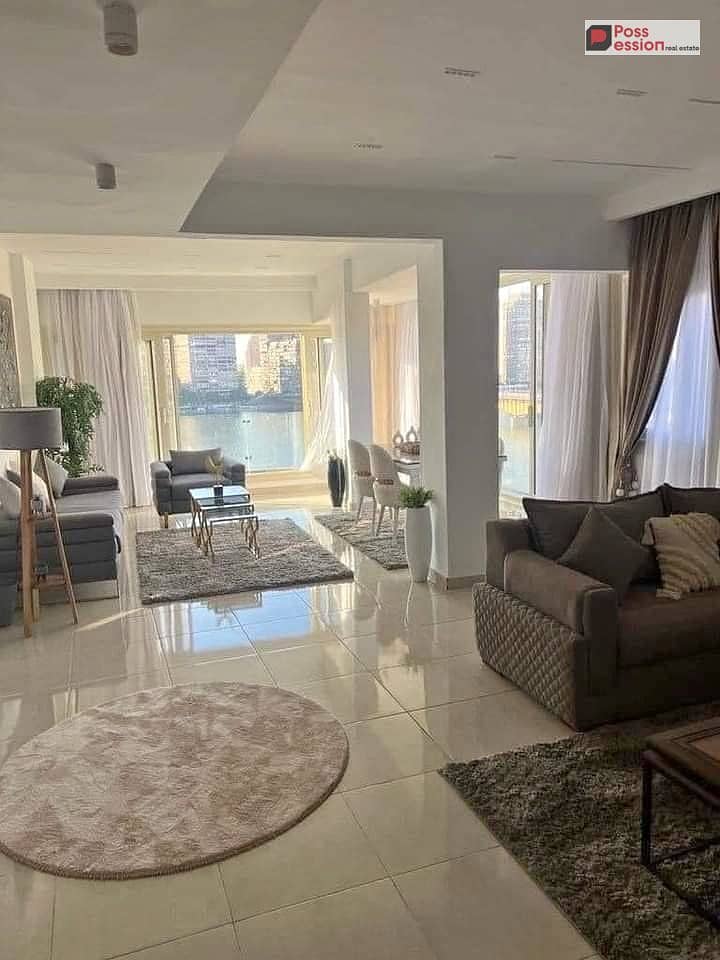 Receive your unit directly on the Nile, fully finished and furnished with furniture and appliances – on Maadi Corniche, at Reve Du Nil Hotel - Widok 2