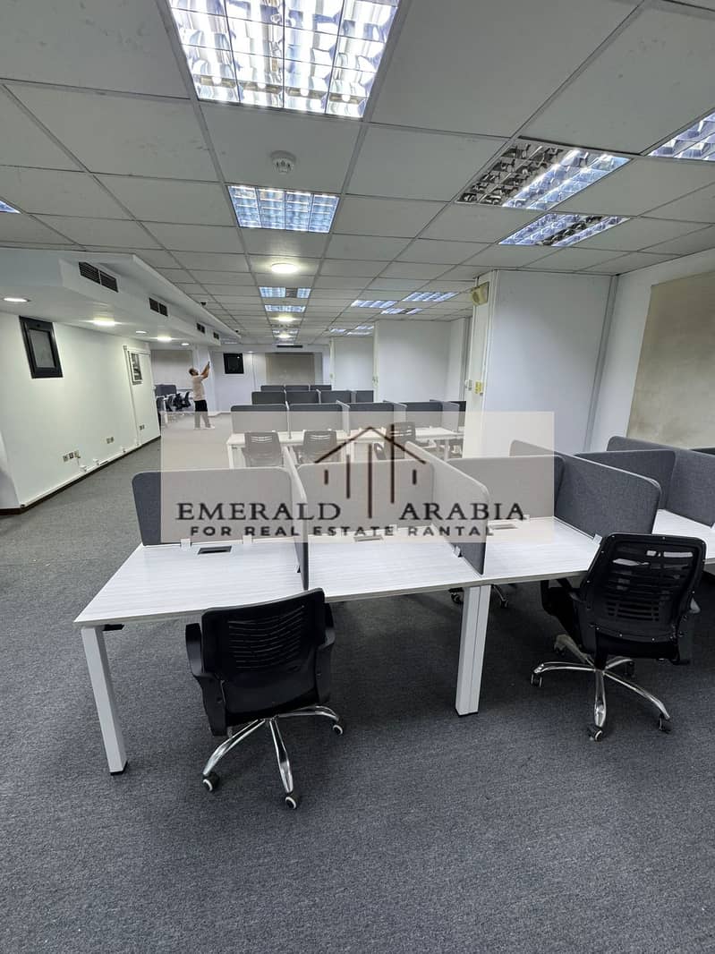 Furnished office for rent, 400 square meters in the best square for companies in the heart of Maadi - Ansicht 2
