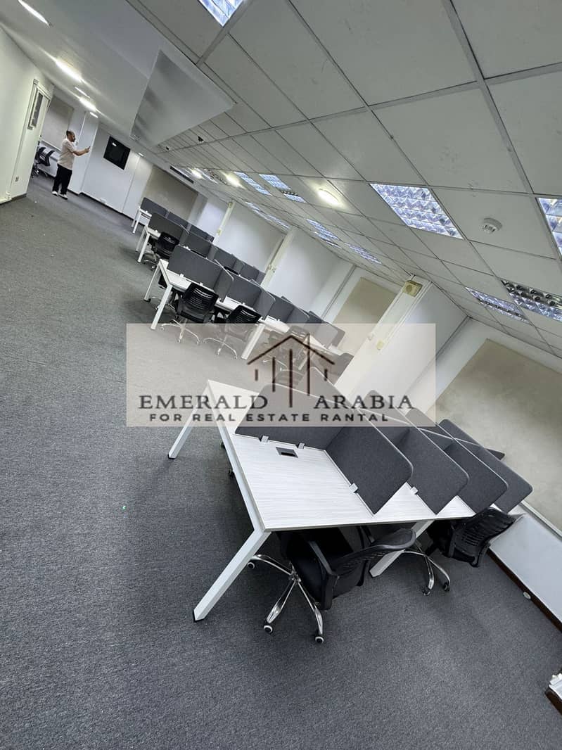 Furnished office for rent, 400 square meters in the best square for companies in the heart of Maadi - Ansicht 3