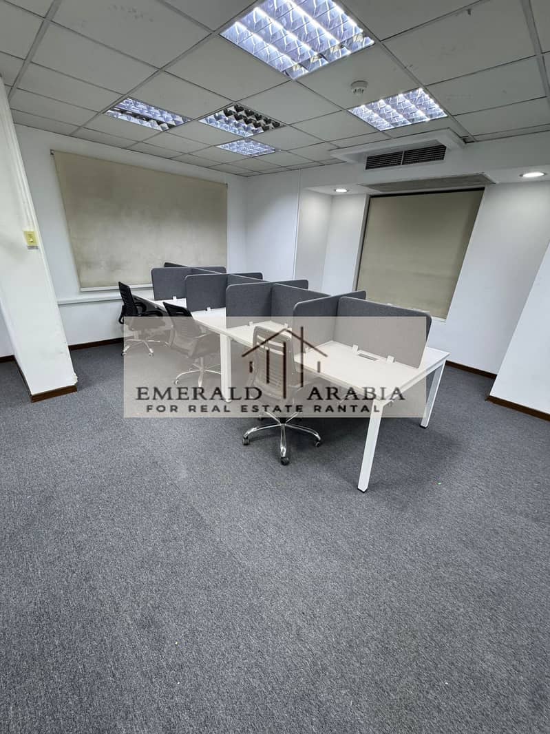 Furnished office for rent, 400 square meters in the best square for companies in the heart of Maadi - Ansicht 5