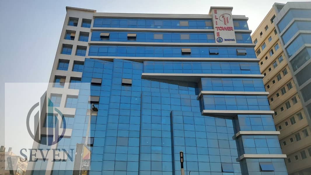 Administrative office 215 m² for rent, air-conditioned, panoramic, in Elite Tower building, the most prestigious administrative building in Zahraa El - Widok 2