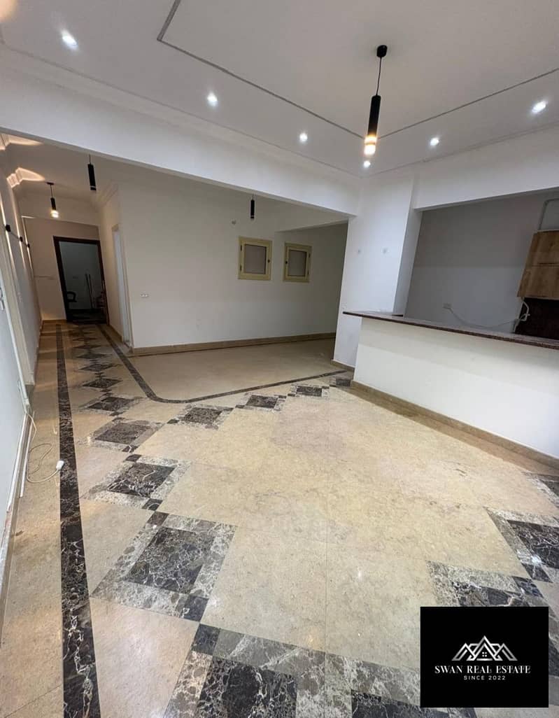 Super Lux Duplex for Rent in Banafseg Villas, New Cairo | 360 SQM Ground Floor & Basement | Spacious Layout | Prime Location - Mehr