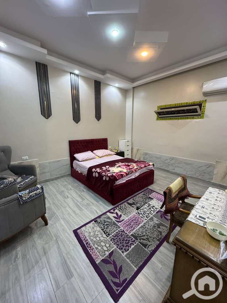 Exclusive furnished apartment with private entrance and garden in Yasmeen Villas - Mehr