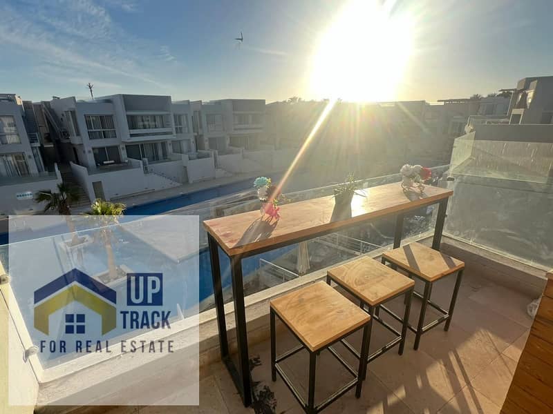 chalet for rent one bedroom at shalon gouna with private jacuzzi – pohled 3