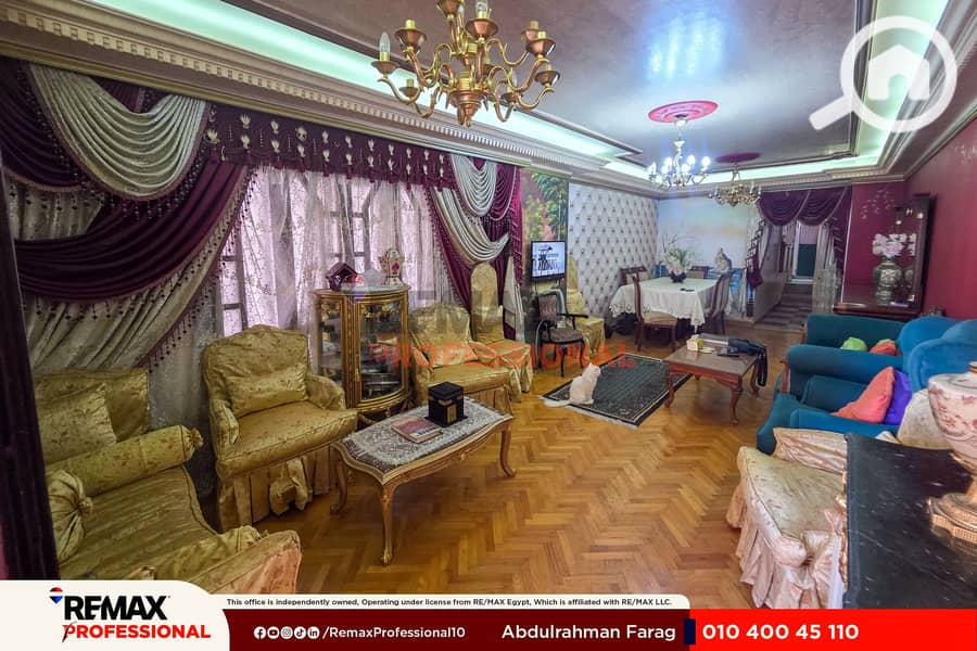 Prime location open view overlooking Fouad Street apartment for sale in Raml Station - Widok 3