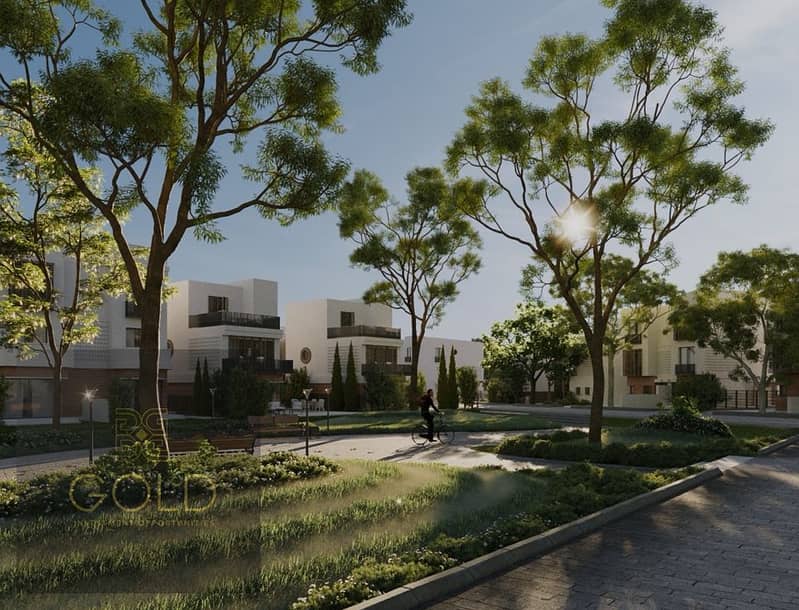 Townhouse for sale in Scenes -Tatweer Misr - Mostakbal city - Mehr