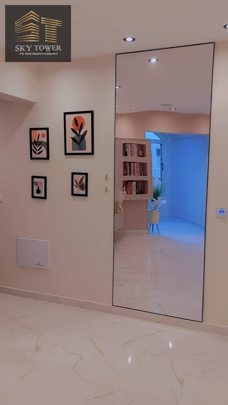 ViP finishing apartment for sale, northern ultra-super lux in Compound in October Gardens, second floor, price includes parking space. - Widok 4