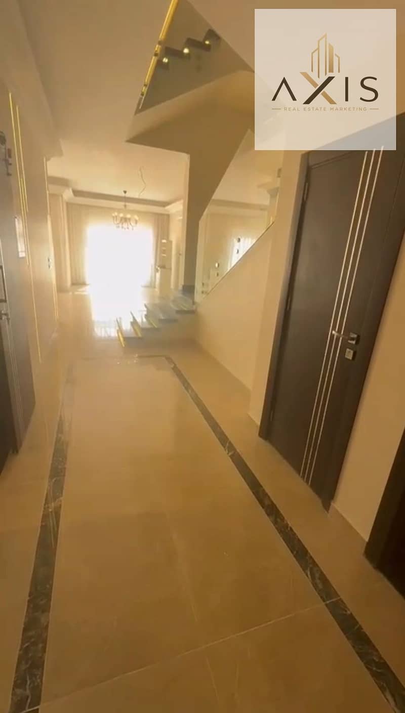 Twin house Villa for rent at an amazing price, 450 square meters, in Palm Valley Compound Palm Hills el sheikh zayed - Ansicht 3