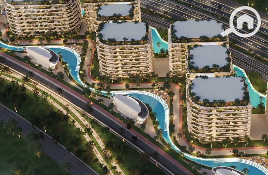 Apartment for sale, 75 sq m, in the Difaf Compound, New Capital, with monthly installments of only 10,000 EGP over 12 years without int – pohled 5