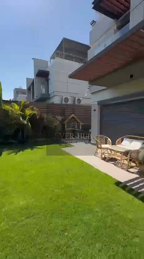Fully furnished modern twin house villa for rent in Patio Al Zahraa – 5 bedrooms and high-end finishes in the heart of Sheikh Zayed - Widok 5