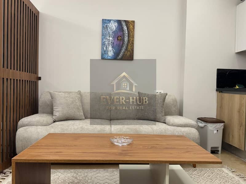 Luxury Furnished Studio in ZED Towers – 9th Floor, Open View & Stunning Skyline View in Sheikh Zayed - View 4