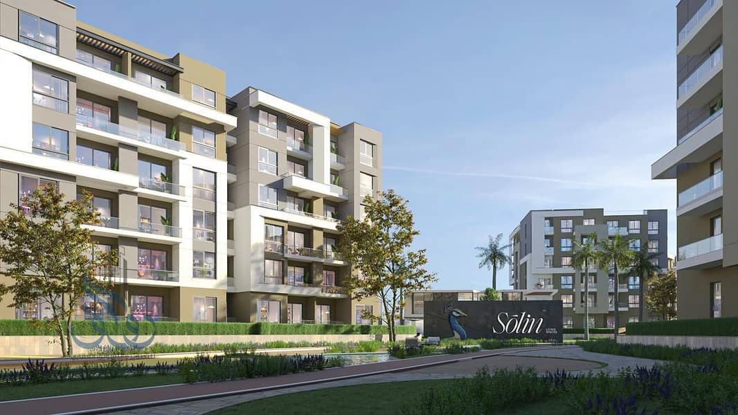 Own your apartment in Sol-In Compound, in the best location in Hadayek October, on the Clubs Street. - Mehr