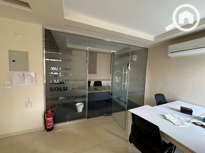 A distinguished 190m furnished office space fully air-conditioned for rent in the midst of the largest companies in Sama Towers on the ring road. - Widok 4