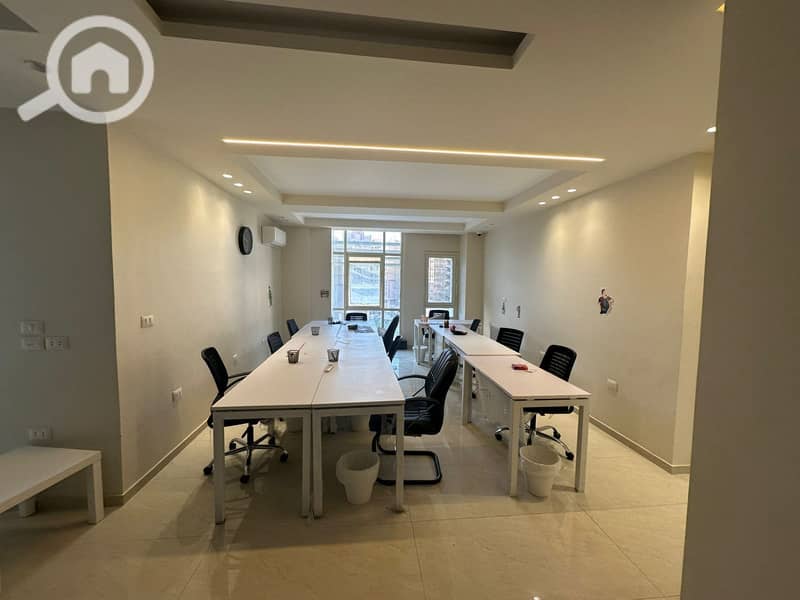 A distinguished 190m furnished office space fully air-conditioned for rent in the midst of the largest companies in Sama Towers on the ring road. - Widok 5