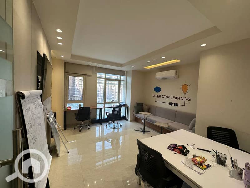 A distinguished 190m furnished office space fully air-conditioned for rent in the midst of the largest companies in Sama Towers on the ring road. - Widok 6
