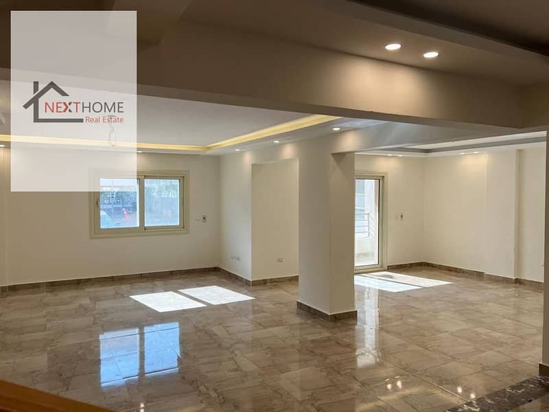 Fully finished duplex with a private garden in Corniche Heights, located next to The American University in Cairo (AUC), featuring a prime location, h - Ansicht 3
