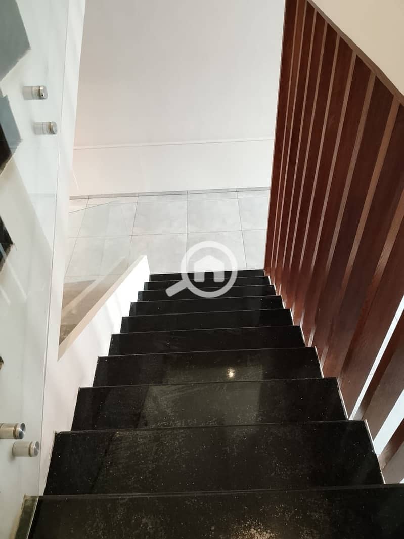 Duplex penthouse and roof for rent with kitchen and air conditioning in Green 3 compound, Sheikh Zayed - Widok 6