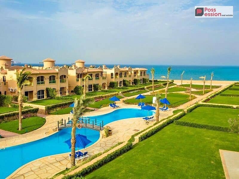 Sea-view chalet for sale in La Vista 6, Ain Sokhna. Fully finished Ultra Super Lux, ready for immediate delivery and viewing minutes from Porto Sokhna - Widok 4