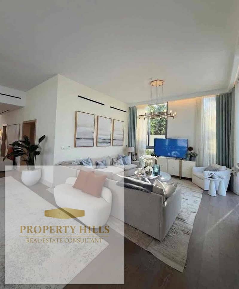 At a low price, a villa in the most upscale and distinguished compound, offered at (1,285,000) in the New Cairo Hyde Park Compound, only Smart View Landscape, spacious area with installment payment. - Widok 4