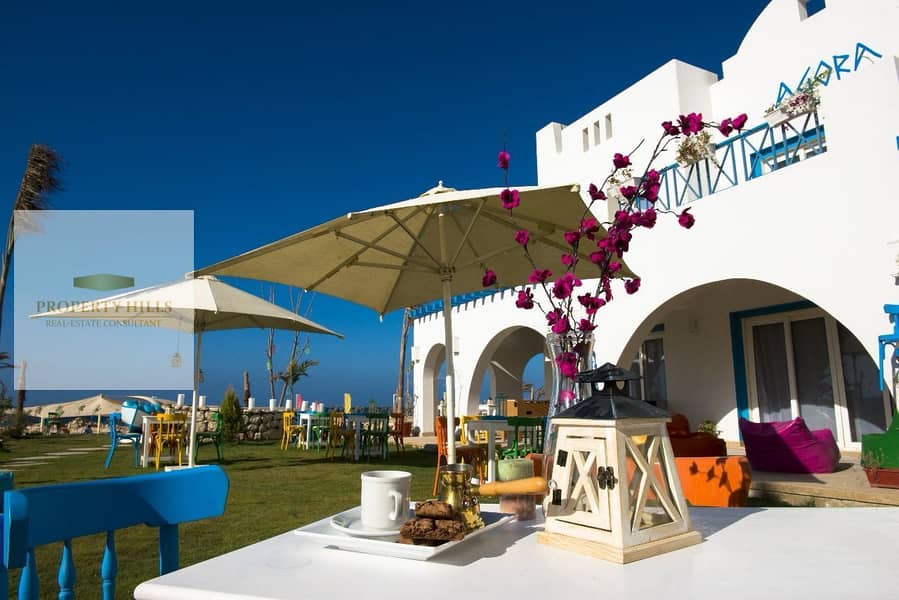 A fully finished villa with a view of the lagoon from Mountain View Ras Al Hikma with a very large discount. - Widok 2