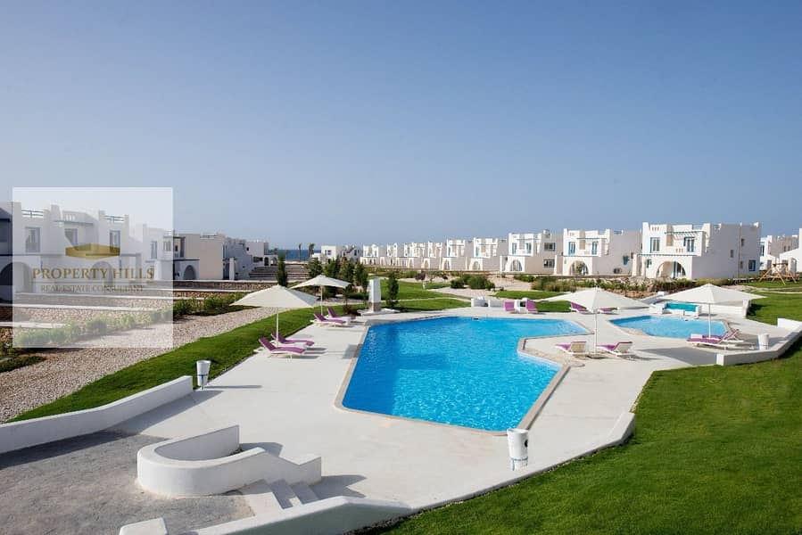 A fully finished villa with a view of the lagoon from Mountain View Ras Al Hikma with a very large discount. - Widok 4