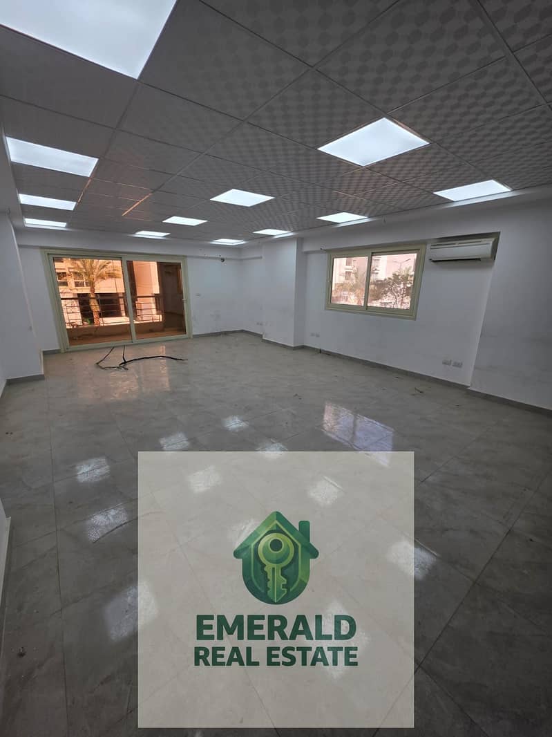 For rent, an administrative office space of 400 sqm, air-conditioned, on the Maadi Ring Road, direct in the most upscale hotel buildings, Zahra Maadi. - Ansicht 3