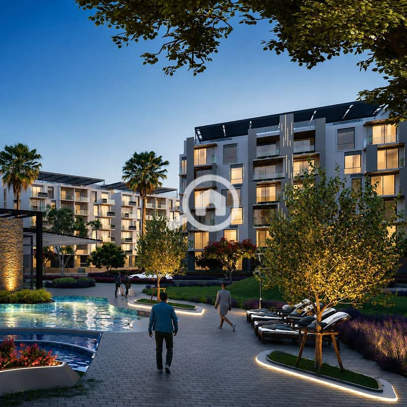 With installments of 23,000 EGP, own a fully finished apartment with a garden and air conditioning in the best phase of Yardin Compound in the heart o - Widok 5