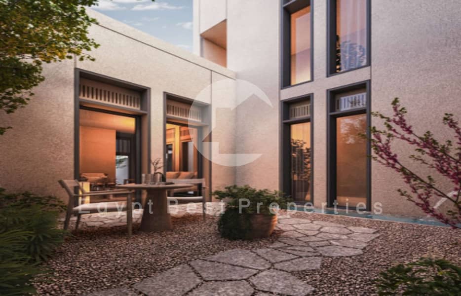 TOWNHOUSE 4 BEDROOMS FOR SALE IN GOUNA RED SEA IN VERY PRIME LOCATION MARINA ISLAND OPEN SEA VIEW FULLY FINISHED BY ORASCOME WTH UNIQUE BUILDING UP 5Y - Ansicht 6