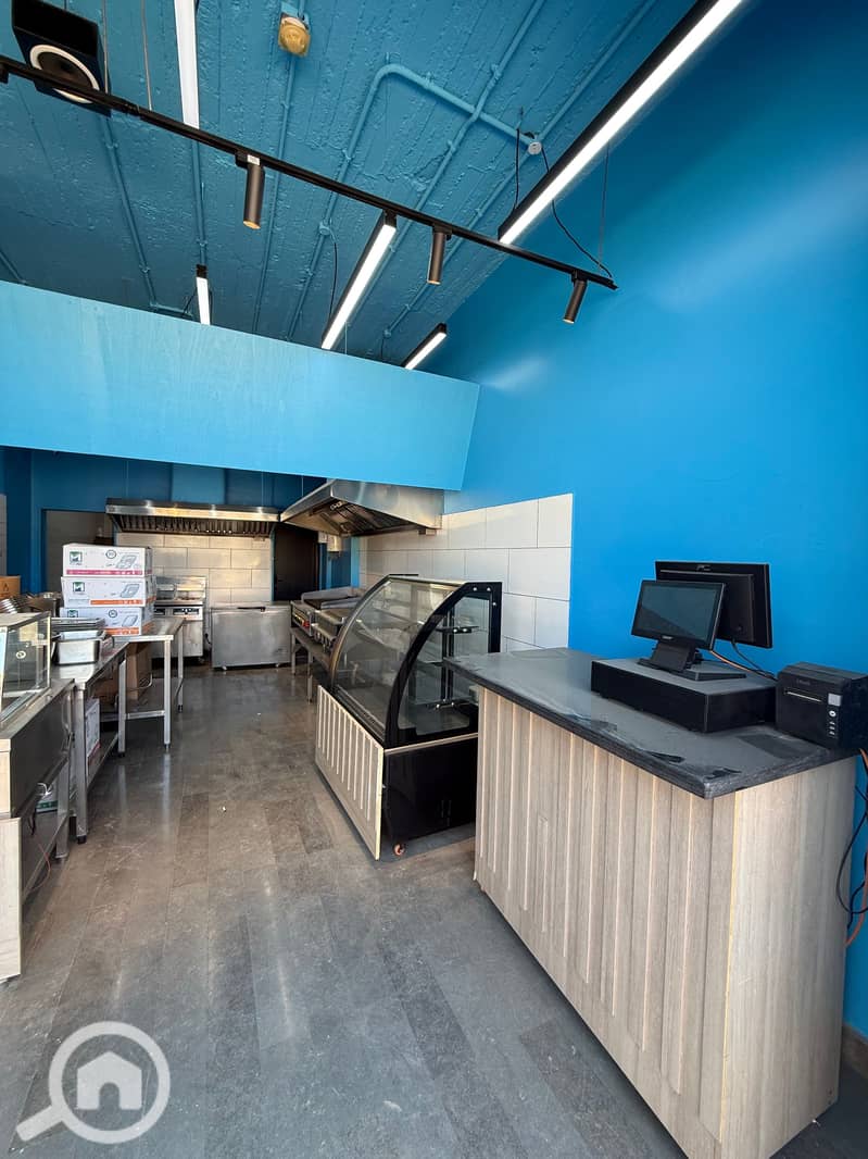 For sale shop in Al-Rehab City, finished restaurant activity with licenses - Widok 2