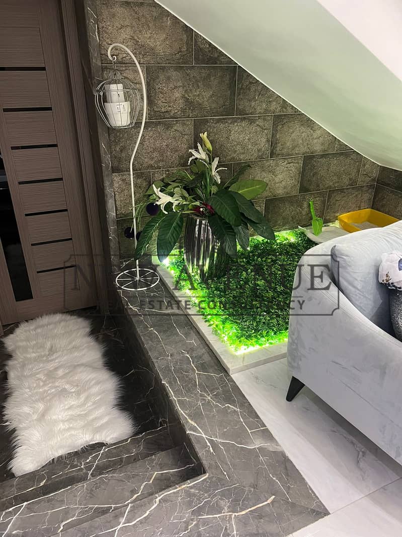 Duplex ground with garden - Super lux finishing with furniture and appliances - very prime location - huge area - parking slot - ready to move - Mehr