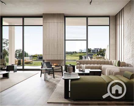 For sale: The last twin house villa, ready for Ready to move delivery, first row directly on the golf course, with a distinctive, spacious facade. - Ansicht 5