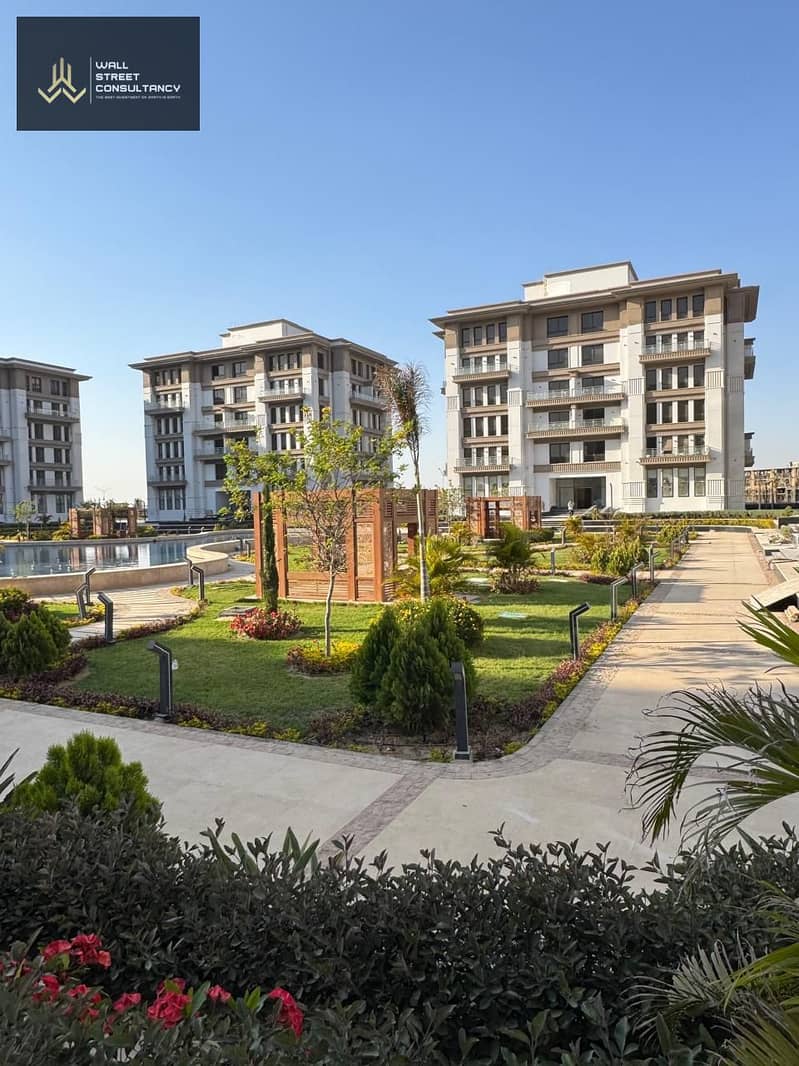 Fully finished apartment for sale — immediate handover — facing the American University on El Teseen Street, in the heart of Fifth Settlement - Ansicht 6