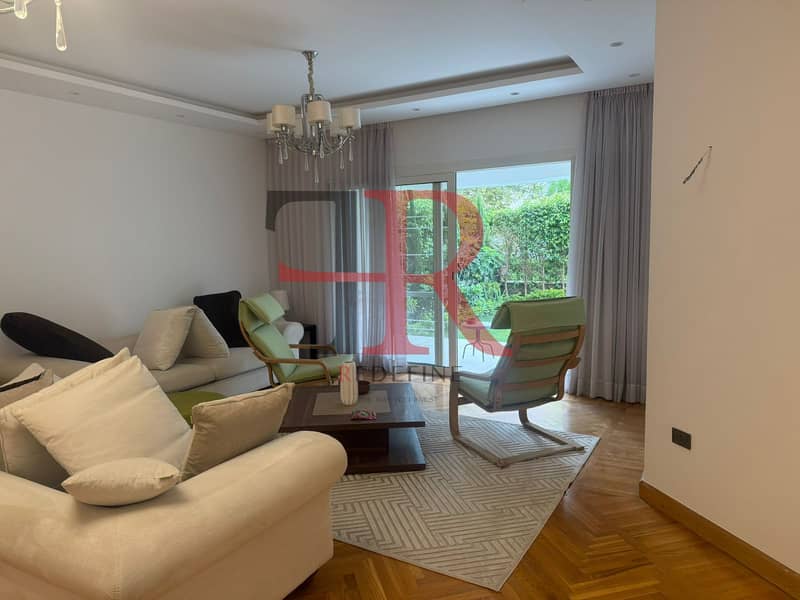 I villa for rent with private garden fully furnished in Mountain View Hyde Park Compound New Cairo - Aanzicht 4