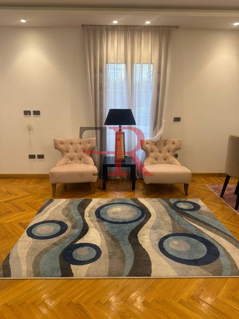I villa for rent with private garden fully furnished in Mountain View Hyde Park Compound New Cairo - Meer