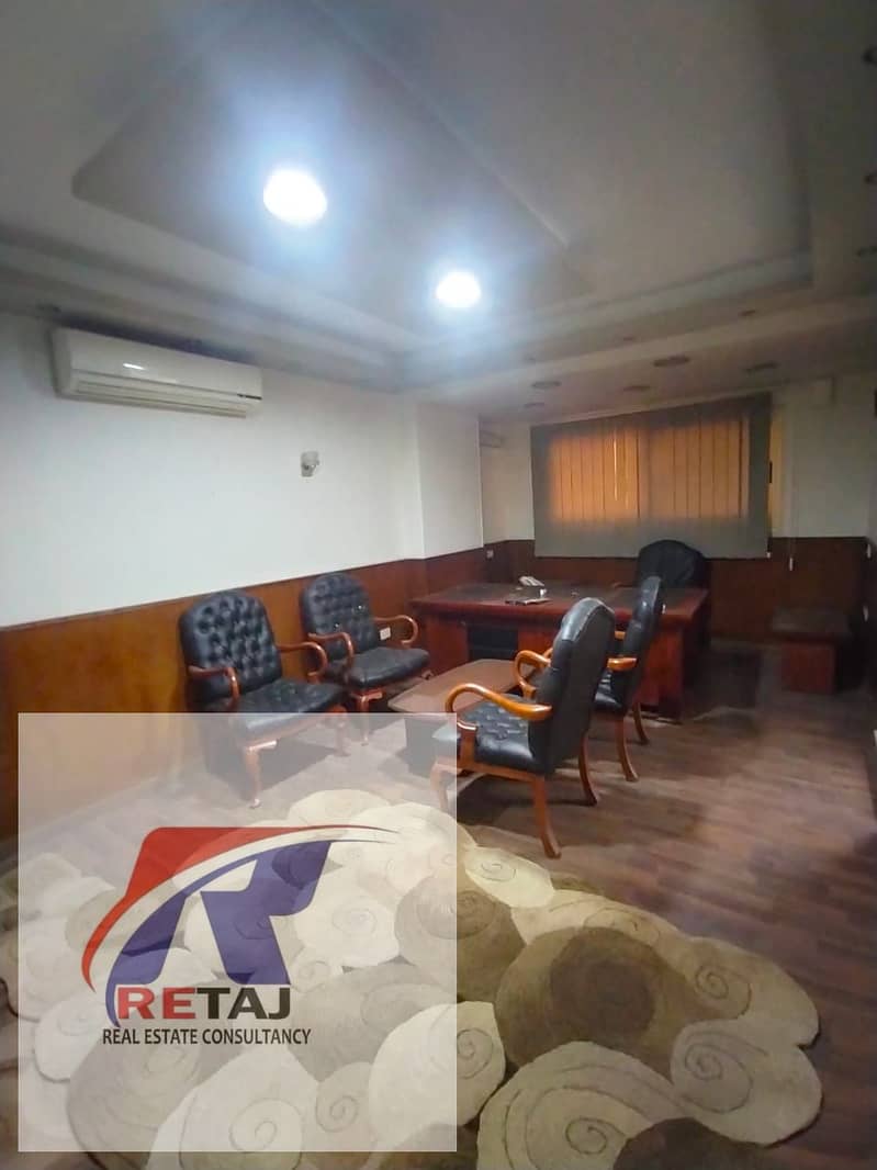 For Rent: Fully Furnished Ground Floor Administrative Office with Private Entrance, 250 sq m Net Area, Final Administrative License, Fully Furnished a – další