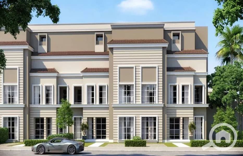 Townhouse with a distinctive layout and size overlooking the lake in Butterfly Mostakbal City, next to Palm Hills - Widok 5