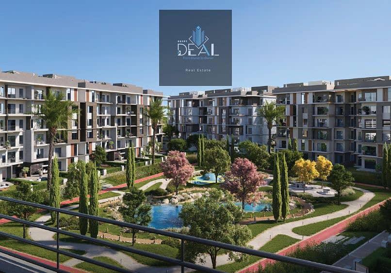 Apartment for Sale with an Open View in the Heart of New Cairo, with Installments Up to 10 Years. - Pogled 3