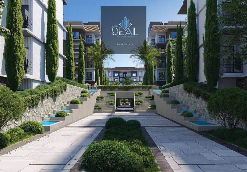Apartment for Sale with an Open View in the Heart of New Cairo, with Installments Up to 10 Years. - Pogled 6