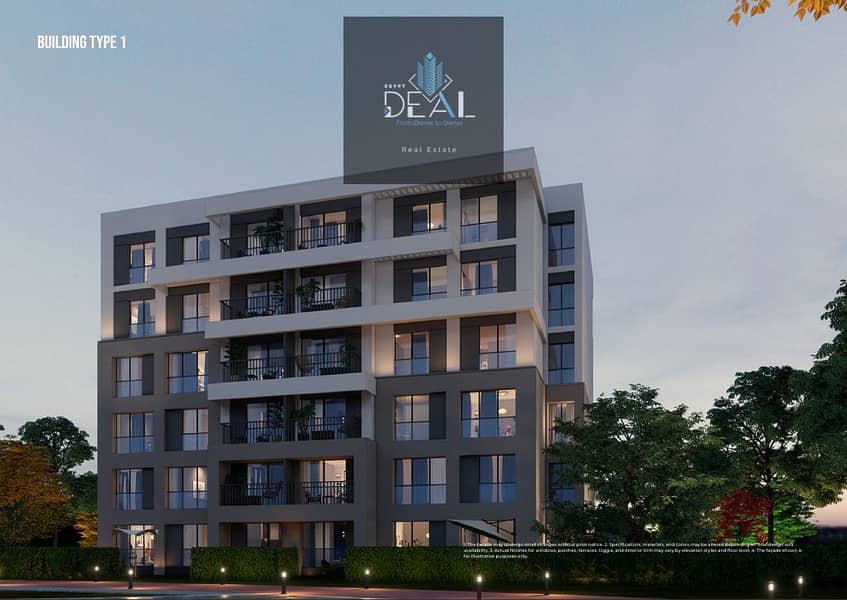 Your apartment with a premium north-facing view in one of the finest compounds in Mostakbal City. - Widok 5