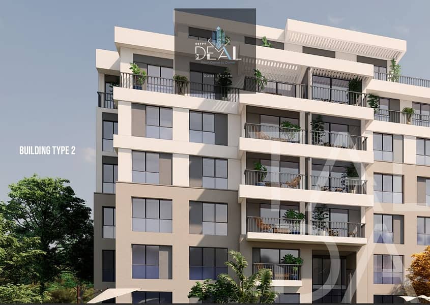 Your apartment with a premium north-facing view in one of the finest compounds in Mostakbal City. - Widok 6
