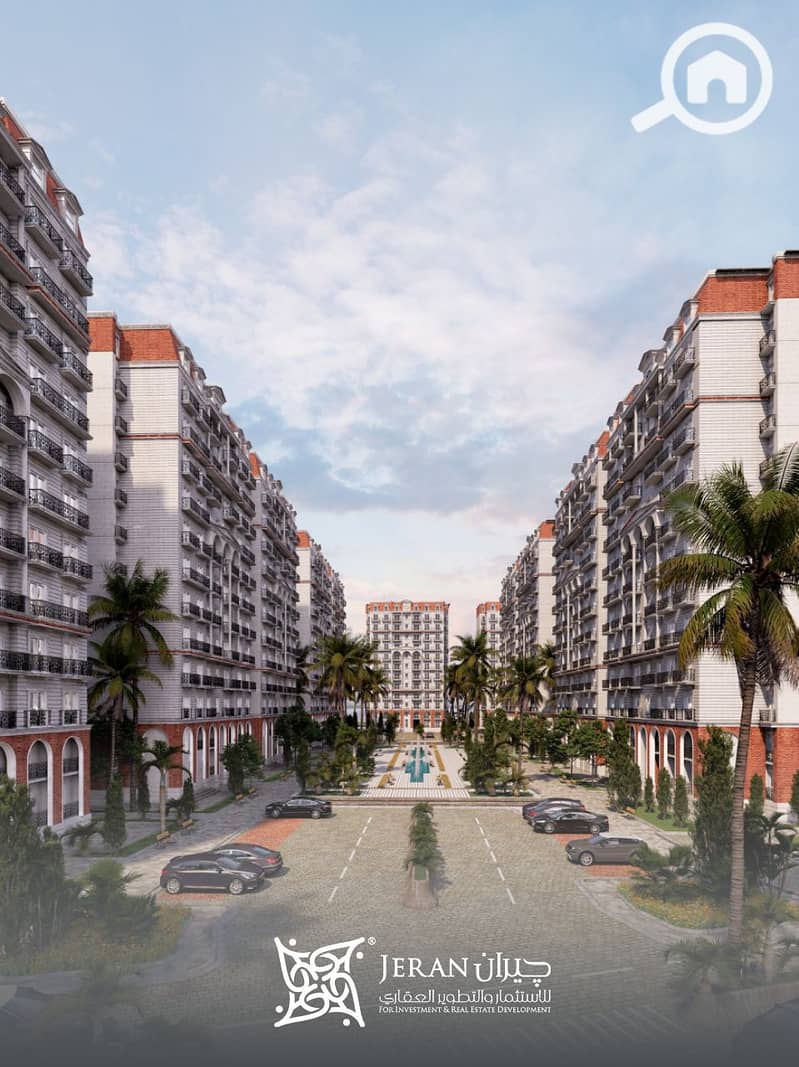 For transfer in Sawari, apartment 203, down payment 7.5 million and remaining 1.4 million over 15 months in Palm Hills. - Ansicht 2