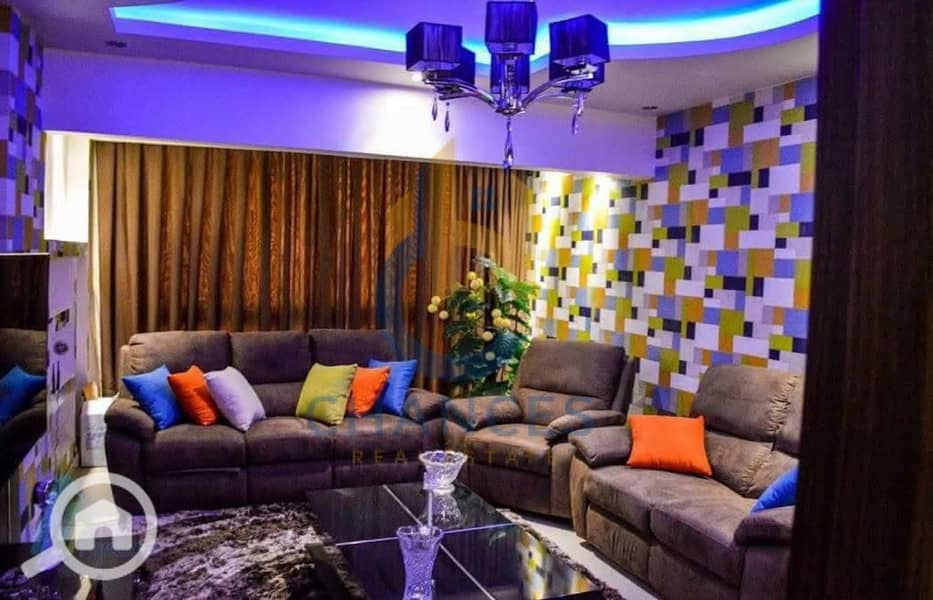 Apartment for Sale in Baron City Compound – Maadi Ring Road | Garden View & Super Lux Finishing - Mehr