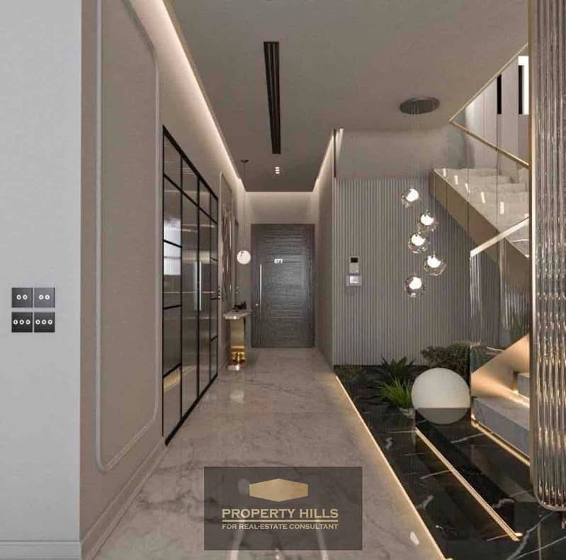 Receive immediately the least expensive fully finished High End villa in Mountain View Grand Valleys near AUC, GUC, Point 90 Mall, Katamya downtown, Hyde Park, and Al Rehab City. - Ansicht 2