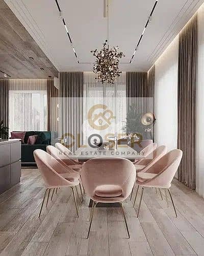 apartment for sale with a pure northern orientation directly facing the Green River in the most premium location in the New Administrative Capital - Ansicht 4