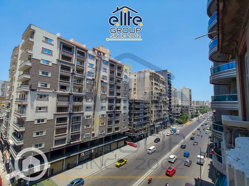 Apartment for rent, 250 sq m - Residential and commercial use - Ibrahimia, directly on Abu Qir Street – pohled 4
